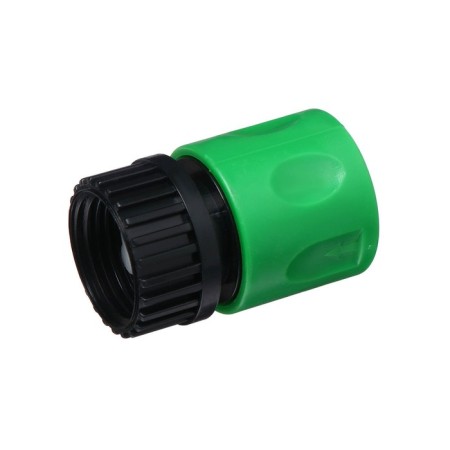 Connector, internal thread 3/4 ", fast -fast connection, plastic, Greengo