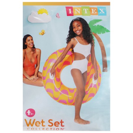 Circle for swimming "Whirlpool", d = 91 cm, from 9 years, color mix, 59256np intex-4
