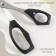 Clothing, heat -resistant handles, 10 ", 25.5 cm, black color