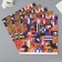 Scrapbooking paper bilateral "Color Geometry" density 180 grams set 5 pcs 30.5x32 cm 10718