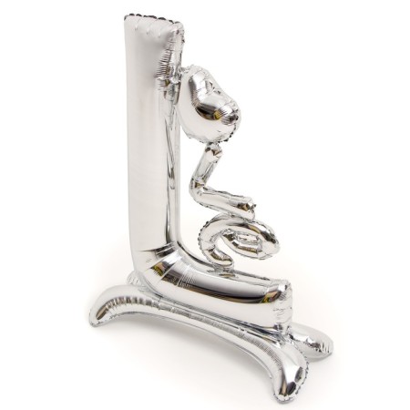Foil ball 40 "" Love in one letter ", silver, under the air-1