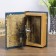 Safe-book wood "Retro. Flowers. Butterflies" leatherette 17x11x5 cm