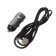 Automobile charger MAIMI T72, 2 USB, 2.4 A, Type-C cable, black