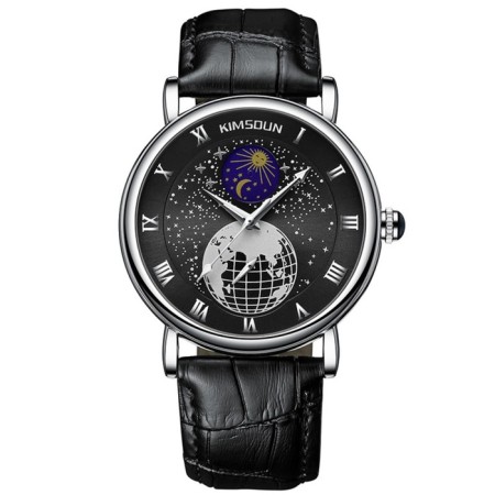 Men's washing watch, D-4.5 cm, waterproof