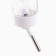 Drill for animals, 750 ml, fastening-spring, and two interchangeable filters, white