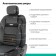 Kittens on the seat Orthopedic Multi Comfort, 6 stops, 3 subjects, eco -leather, black