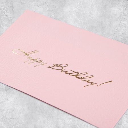 Happy Birthday Gift envelope, embossing, designer paper, 22 × 11 cm-3
