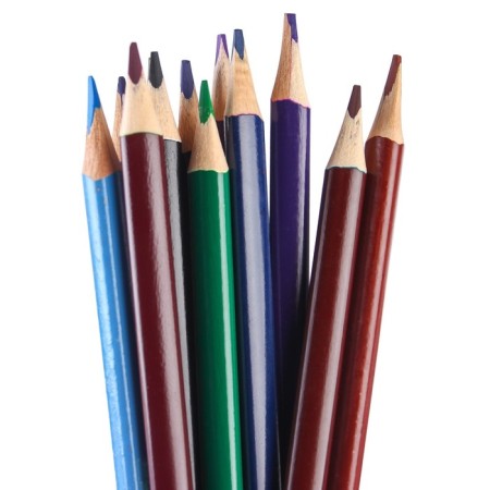 Pencils are colored 24 colors, bilateral, mixed-7