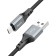 Hoco X92, MicroUSB - USB, 2.4 A, 3 m, braid, black