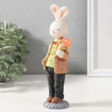 Souvenir Polystone "Bunny - Detail" set 2 pcs 18x5x4.8 cm-4
