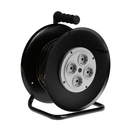 An extension cord on a coil 30 m, 16 a, 250 V, IP20, PVS 3x2.5, frame metal