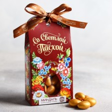 Almonds in chocolate glaze 