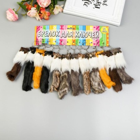Fluffy on the Owing Ring Mix 11x3.5x2.5 cm-5