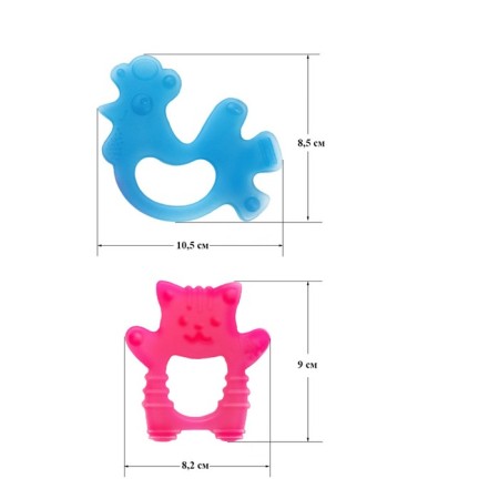 Baby Toys Baby “cat and cockerel”, mix color-3