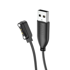 Hoco Y5 Pro/Y7/Y8, 61 cm, Black Black Charges Cable