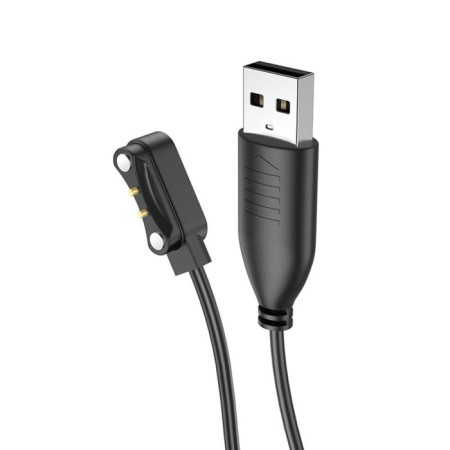 Hoco Y5 Pro/Y7/Y8, 61 cm, Black Black Charges Cable