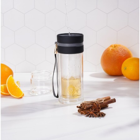 Thermos, tea -brewer “King Leo”, 290 ml, with double walls, with a silicone handle-9