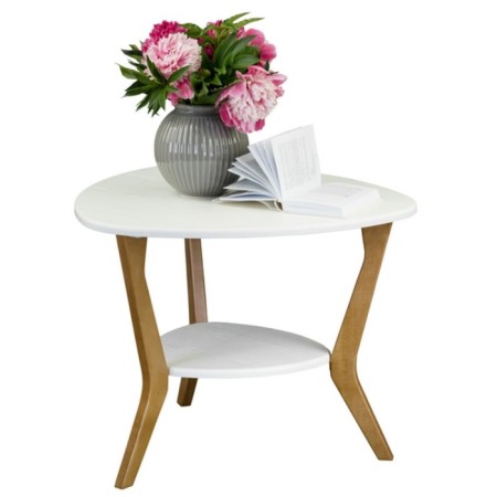 Commerce table Beautystyle 15, 650x650x510, White/Buke-1