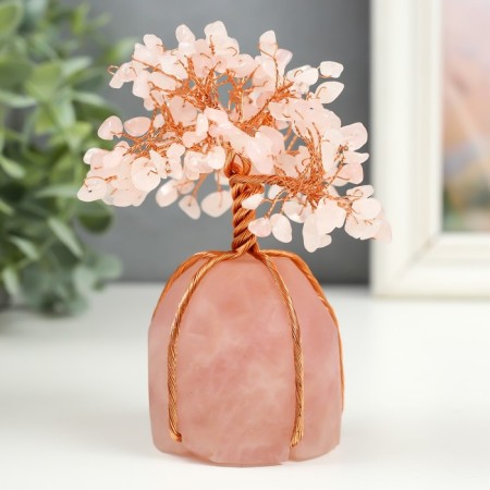 Souvenir Metal, Acryl "Treet of Good luck - Rose Rose roots-3