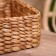 Wicker basket 25x25x12 cm