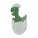Bra "dinosaurus" LED 24W white-green 36x30 cm