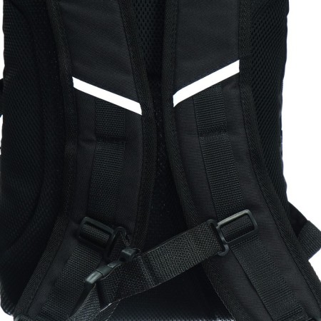 Youth backpack, 40 x 28 x 18 cm, ergonomic back, Stavia "Broken", black-10