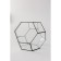 Florarium "truncated octahedron", black seams