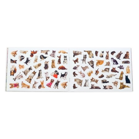100 stickers "Cats and Dogs", 12 p.-2