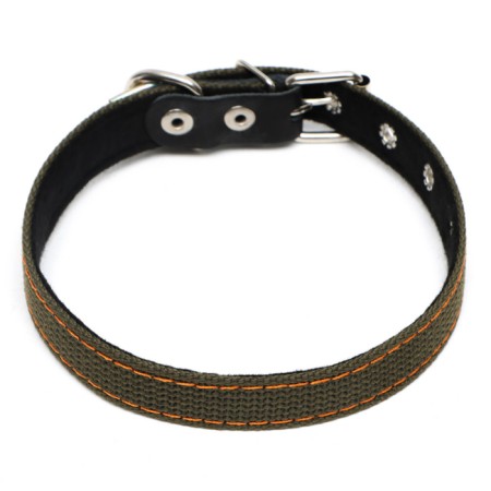Sprinkle collar with lining, 50 x 2 cm, Osh 25-35 cm, khaki-1