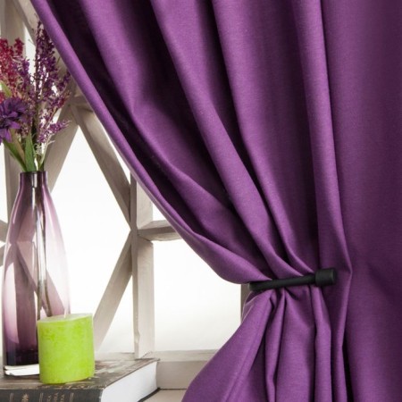 Set of curtains "Billy", 170 x 270 cm - 2 pcs., Violet-1