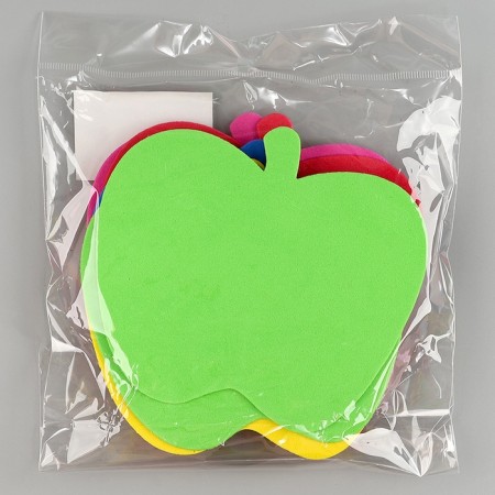 A set of figures from EVA "Apple", 12 pcs., Mix color-4
