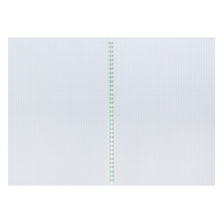 Notebook on the crest A4 60 sheets in the Calligrata cage is green, plastic cover, offset block-4