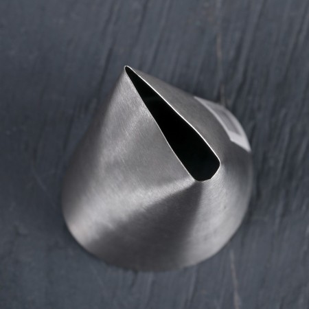 Konfinetta confectionery nozzle "Rose", D = 5 cm, exit 3.5 cm, stainless steel-2