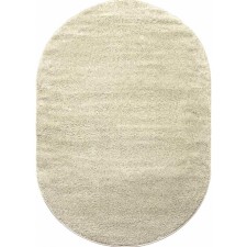 Oval carpet Merinos Platinum, size 120x180 cm, color Cream