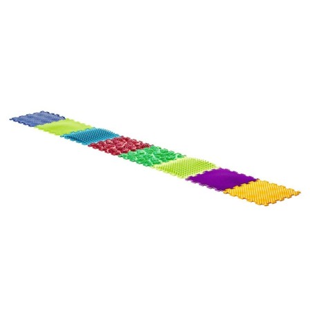 Modular massage rug "Forest", 8 modules, 4 species, color mix-14