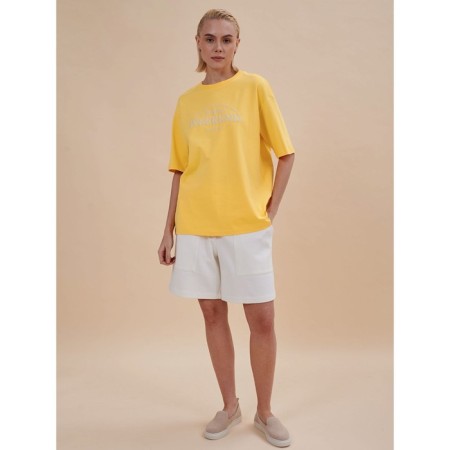Female T -shirt, size XL, yellow color-5