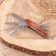 Swiss knife 11v1 with a wooden handle