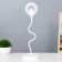 Bloom table lamp LED 3W AKB USB white 11.5x13x45 cm Risalux