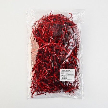 Filler for balls and gifts, packaging, Bordeaux, 15 x 26 cm