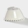 Porcelain salad magistro "Heart", 550 ml, D = 15.5 cm, white color