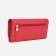 Women's wallet on magnets, red color