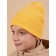 Children's hat, size 51-52, yellow color