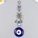Suspension from the evil eye "Anchor and helm" 24.5 cm mix