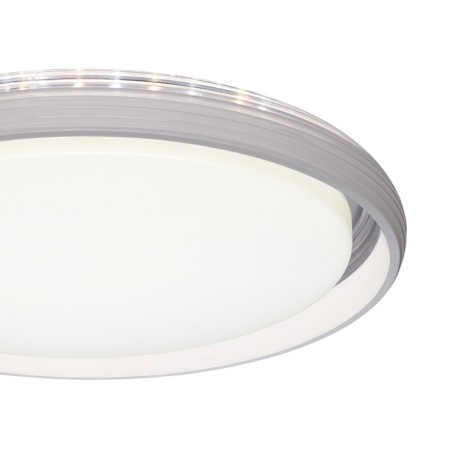 The lamp is wall-flowing Sonex. Hani, 48W, LED, 100x455x455 mm, white, transparent color-8