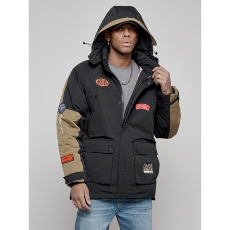 Male Winter jacket, size 52, black color-19