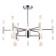 Freya Fr5046PL-24CH Consuelo, 600x600x480 mm, G4, 24x3W, color chromium