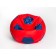 The ball "ball" is large, diameter 95 cm, red-blue color, raincoat
