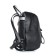 Youth backpack, genuine leather, 250x295x110 cm, black