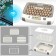 Incubator, 50 eggs, automatic coup, 120 V, with ovoscope, rcom