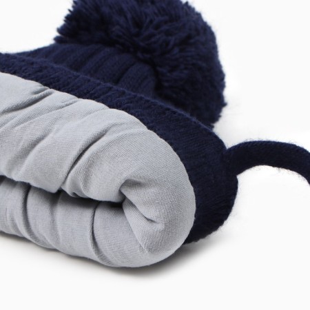 Baby hat, blue color, size 50-52-1